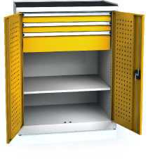 Systemschränke PROFI 1170 x 920 x 600 - Fachböden-Schubladen